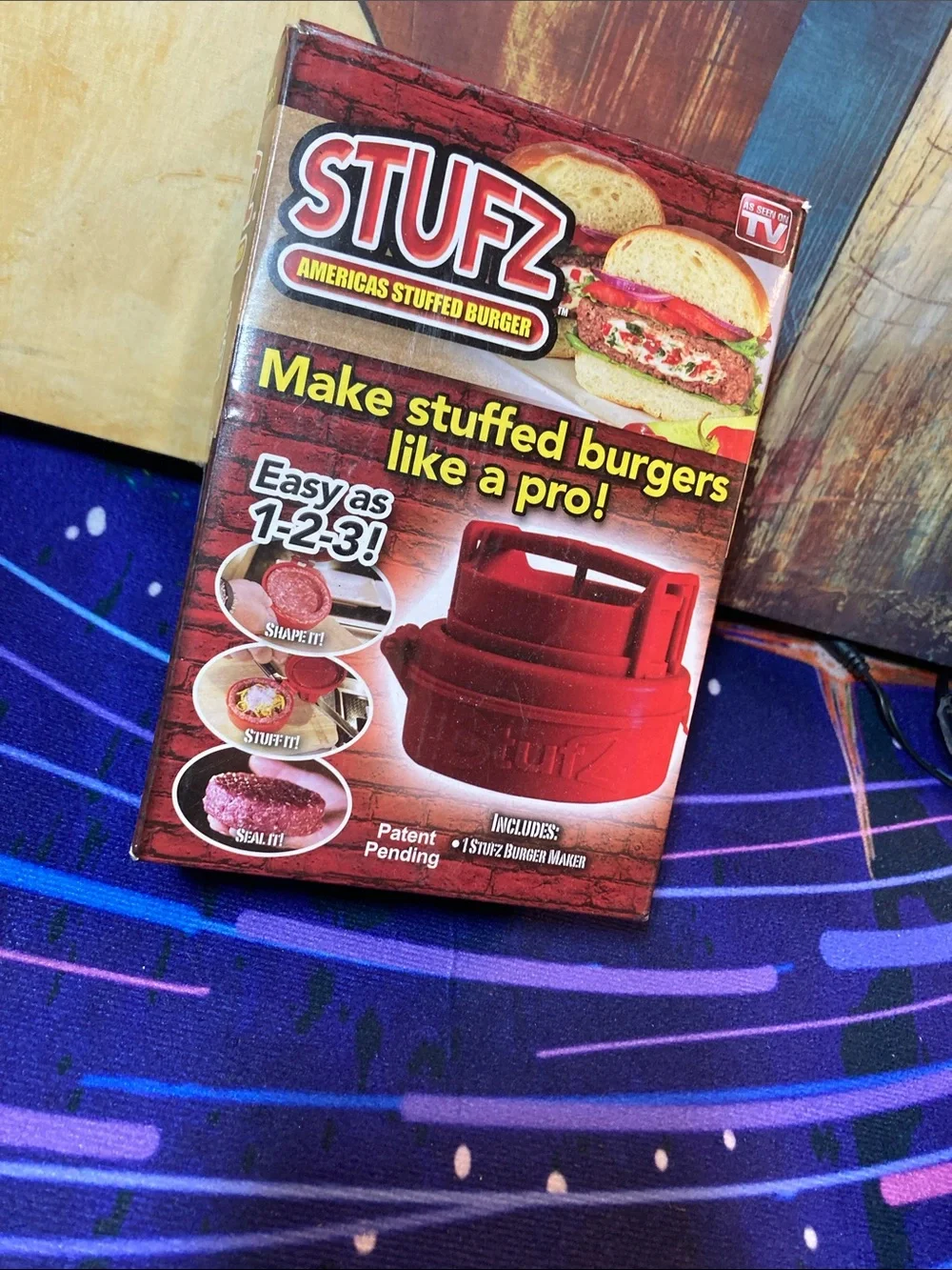 NEW STUFZ BURGER STUFFER - “ MAKE STUFFED BURGERS LIKE A PRO! “
